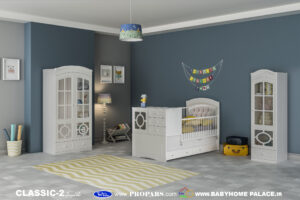 سرویس خواب نوزادی کلاسیک 2 بی بی هوم
