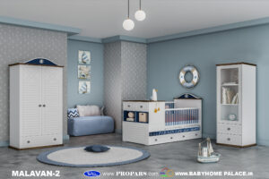 سرویس خواب نونوزادی ملوان-2 بی بی هوم