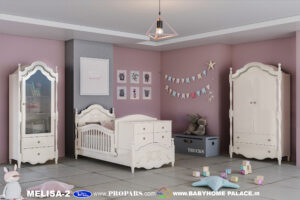 سرویس خواب نوزادی ملیسا-2 بی بی هوم