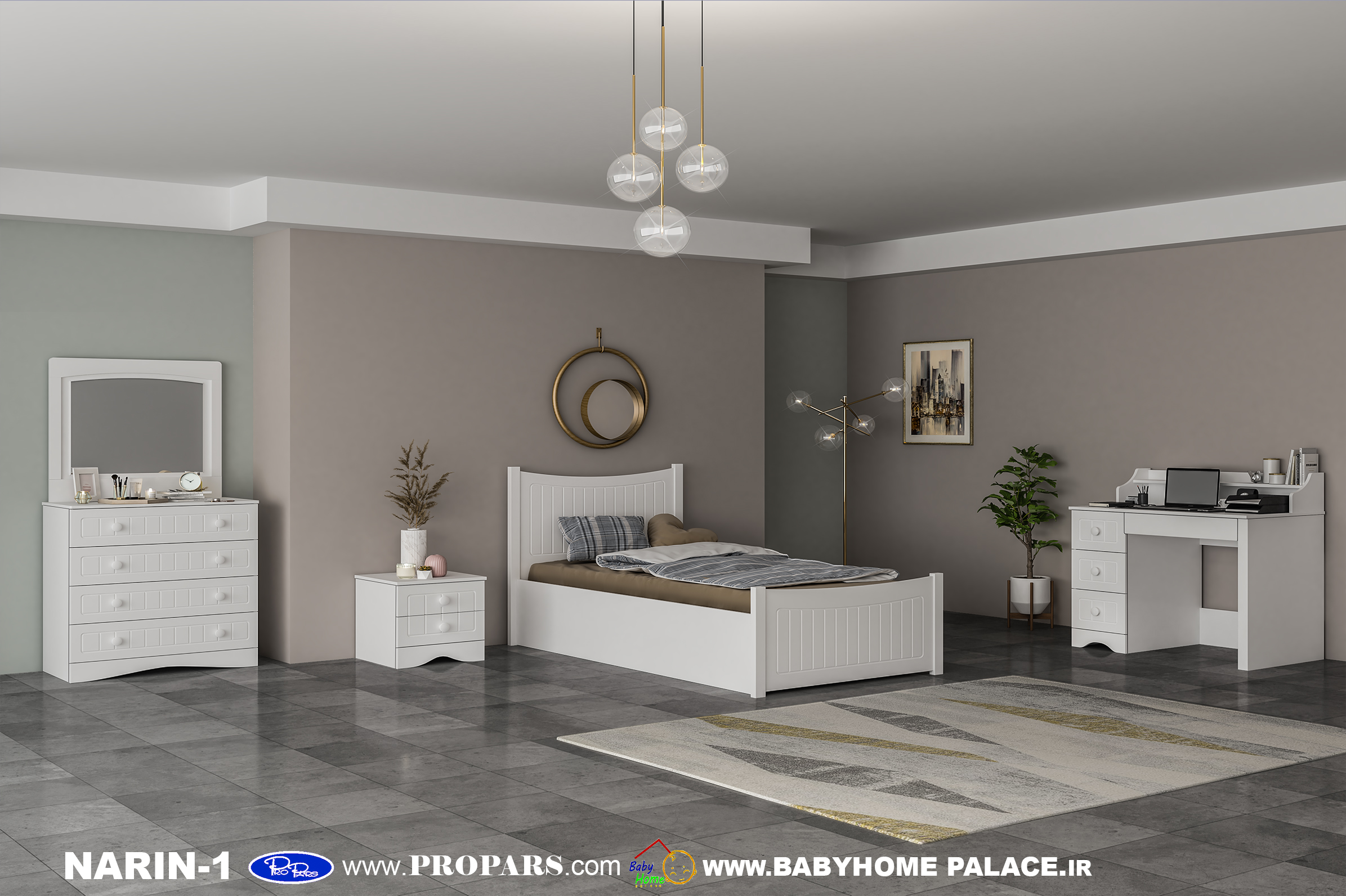 سرویس خواب نوجوان نارین-1 بی بی هوم