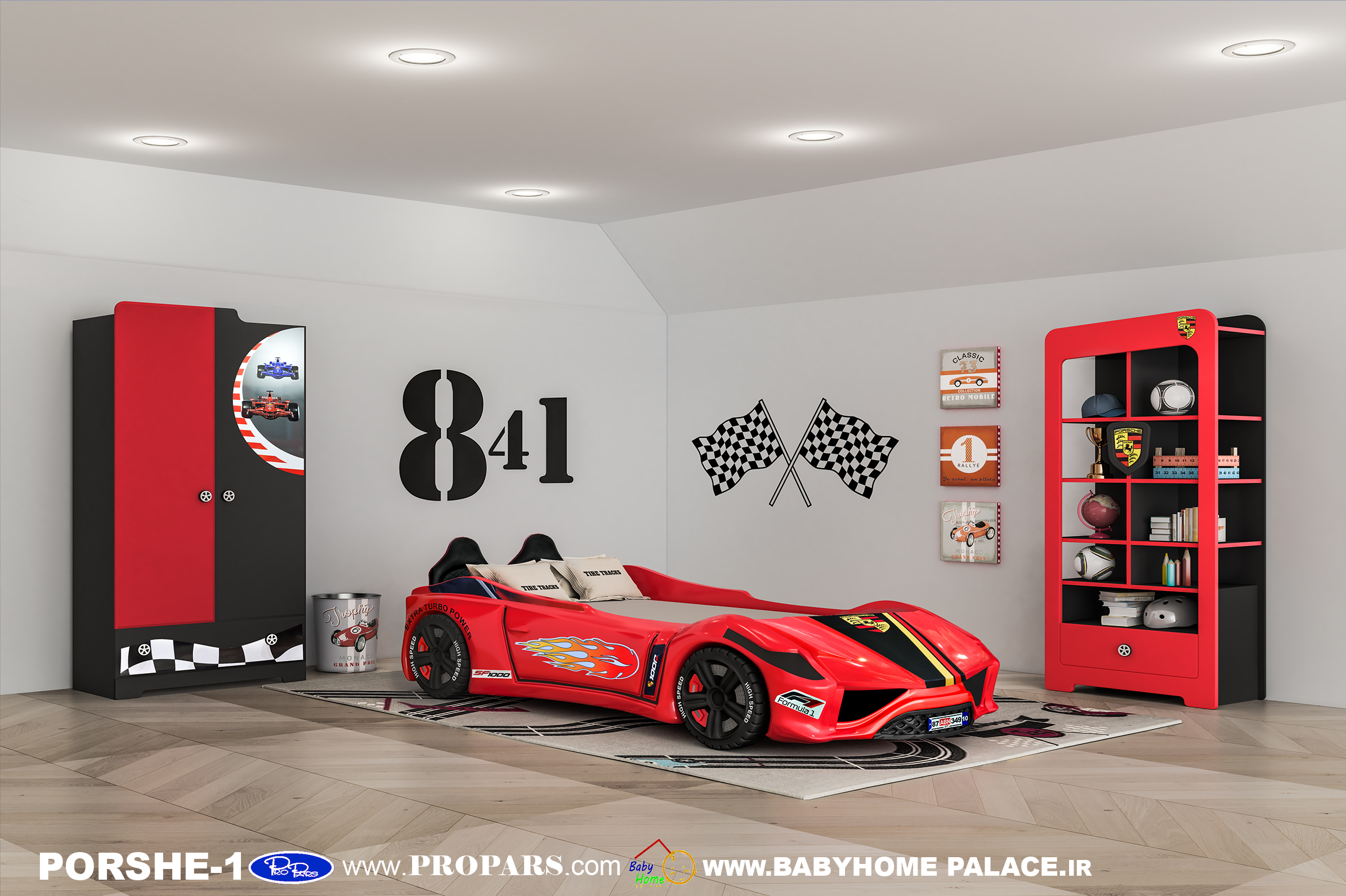 سرویس خواب نوجوان  پورشه-1 بی بی هوم