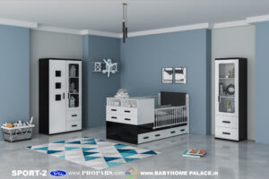سرویس خواب نوزادی  اسپرت 2 بی بی هوم