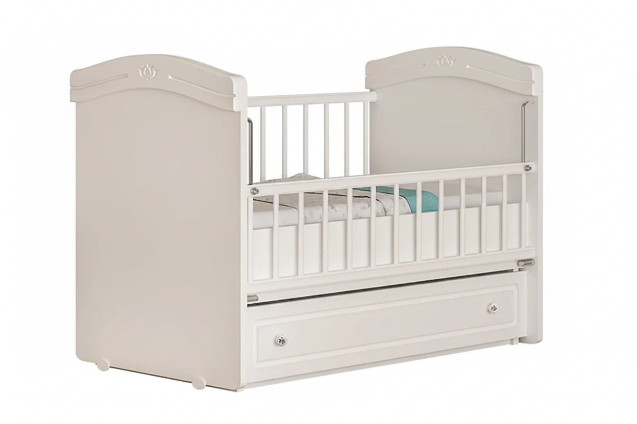 تخت خواب  نوزادی کلاسیک-3 بی بی هوم