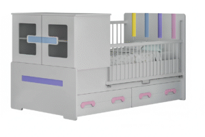 تخت خواب نوزادی پیانو-2 بی بی هوم