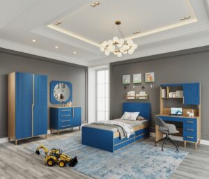 سرویس خواب نوجوان باکس دار شایگان بی بی هوم