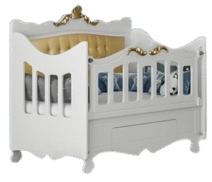 تخت خواب  نوزادی تاج-3 بی بی هوم