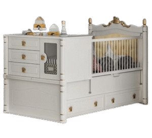 تخت خواب  نوزادی تاج-2 بی بی هوم