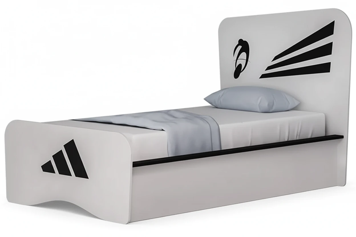 تخت خواب نوجوان  آدیداس-1.1 بی بی هوم