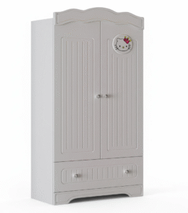 کمد نوزادی کت تاجدار-2 بی بی هوم