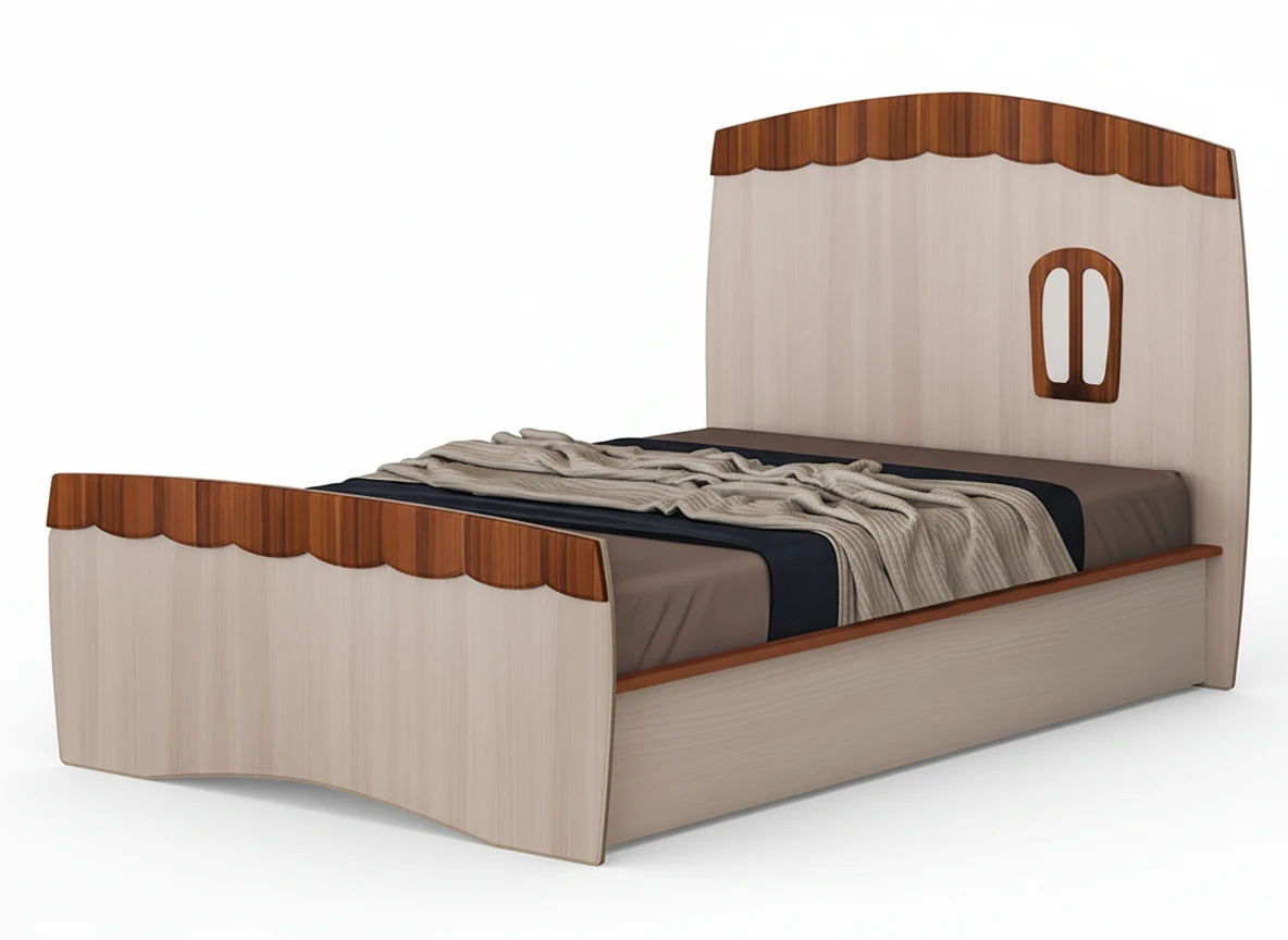 تخت خواب نوجوان کلبه-1 بی بی هوم