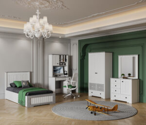 سرویس خواب  نوجوان آنتیک  بی بی هوم