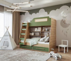 سرویس خواب  دو طبقه نوجوان برکه بی بی هوم