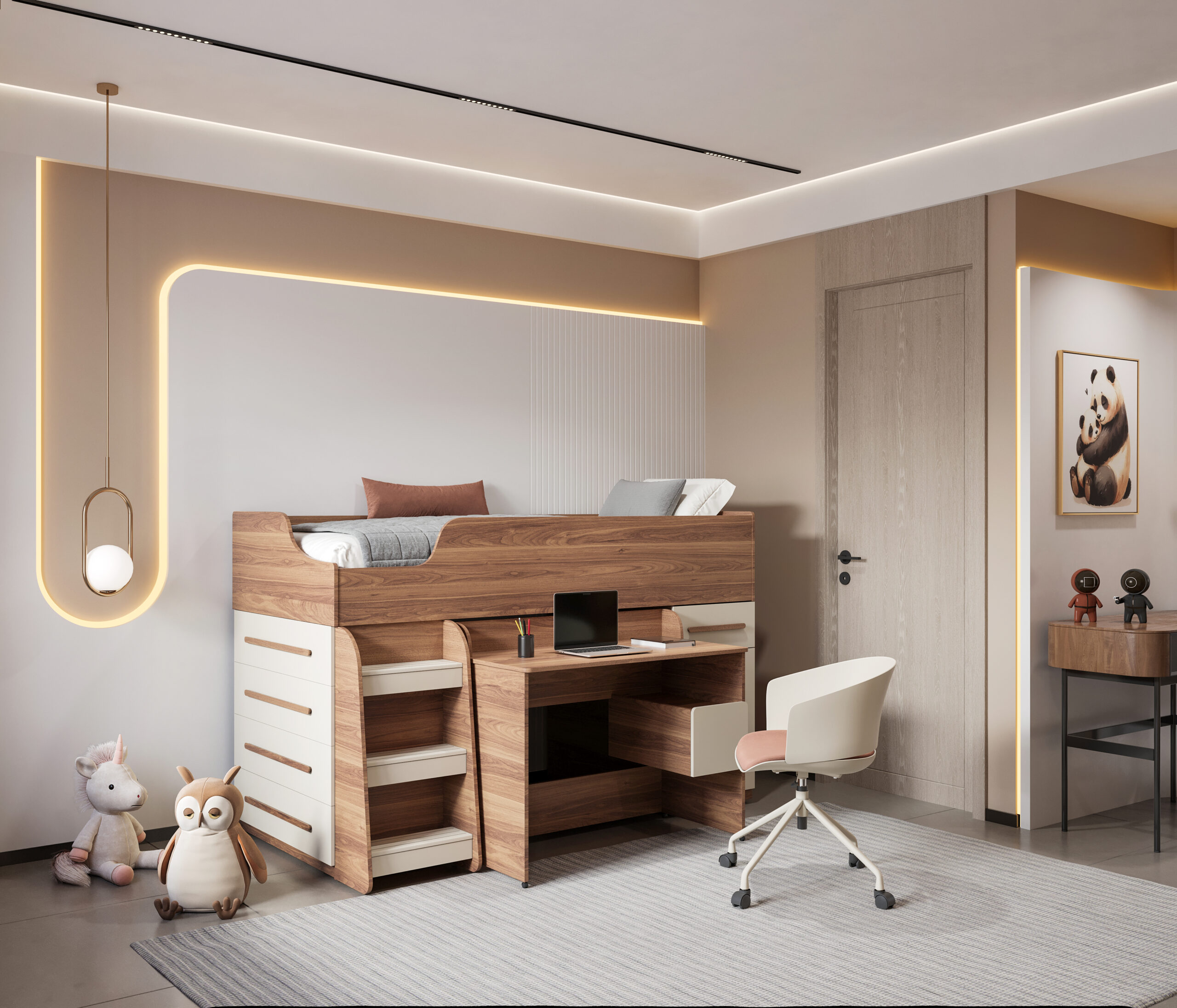 سرویس خواب نوجوان ترنج بی بی هوم