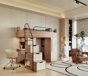 سرویس خواب نوجوان ماکسیم باکس دار بی بی هوم