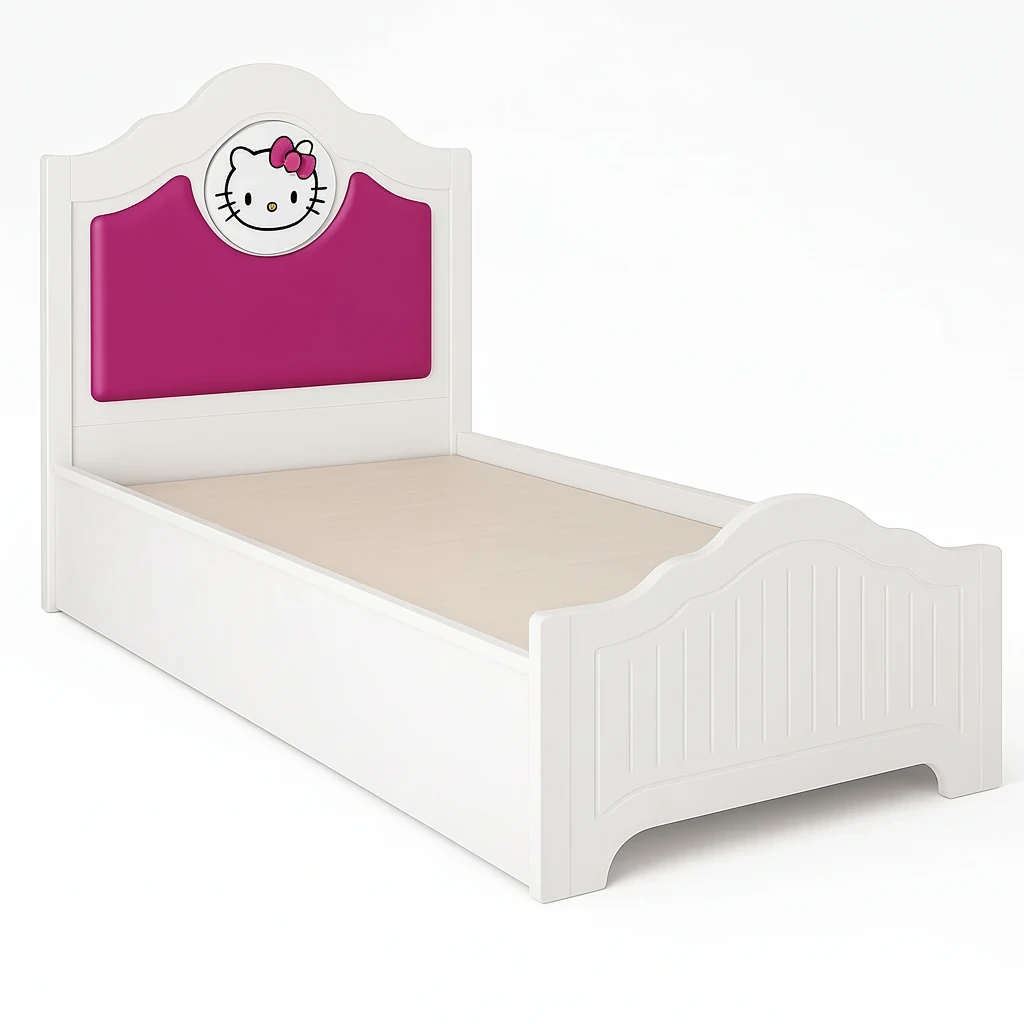 تخت خواب نوجوان کت تاجدار-1 بی بی هوم